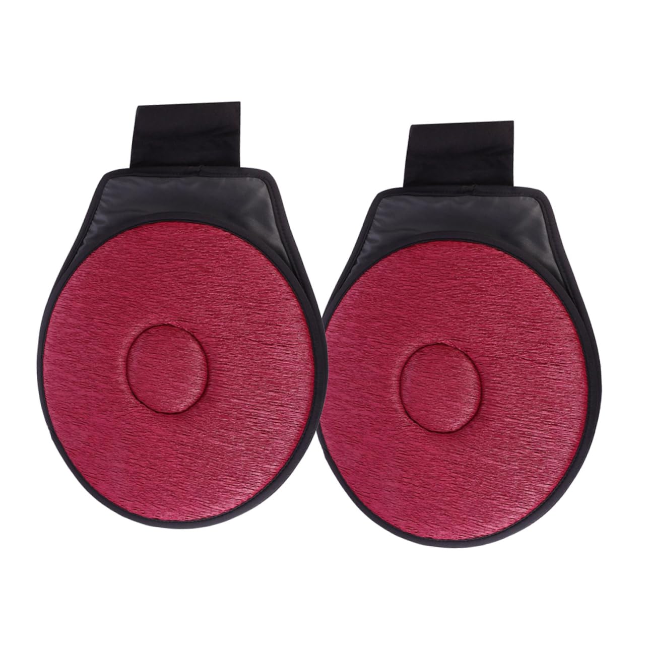 Coussin de Siège Auto Rotatif 360° en Tissu 2 Pièces