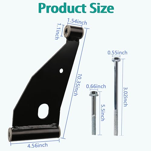 Miniatura 4 de Drive-up Brazo de control Delta A-Plate para 2004+ Club Car Precedent y 2018 en adelante Tempo Golf Carts 102287301/103388501 (kit de brazo A de