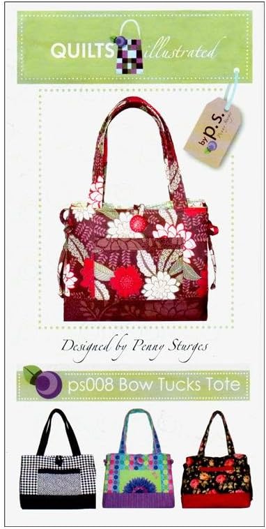 Quiltsillustrated Bow Tucks Tote