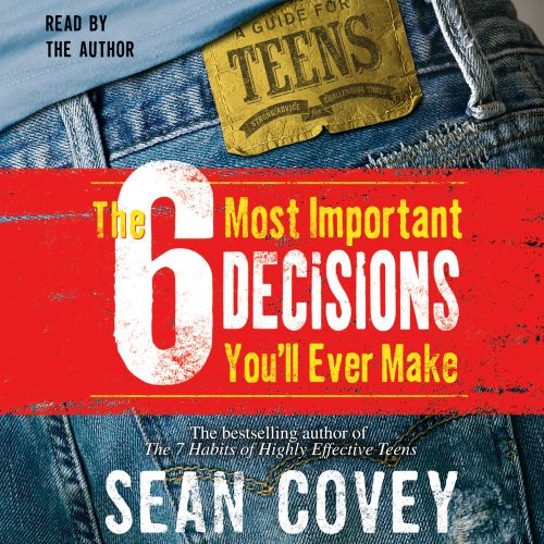 Diseño de la portada del título The 6 Most Important Decisions You'll Ever Make