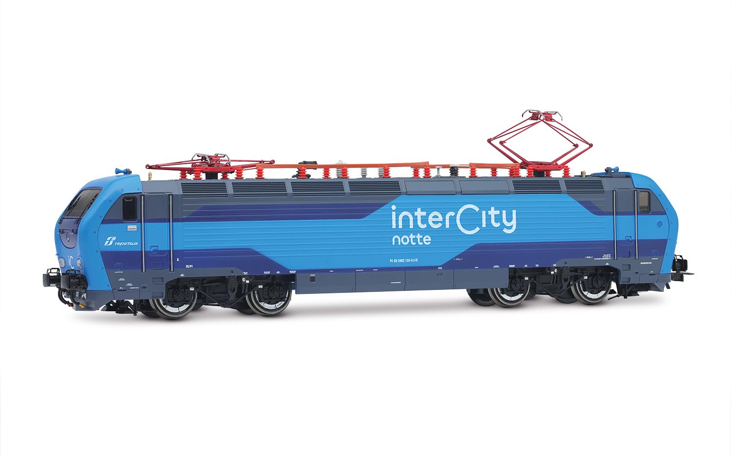 Rivarossi HR2982 FS, electric locomotive E.402B in new "Intercity" new blue livery, ep. VI Locomotive - Electric