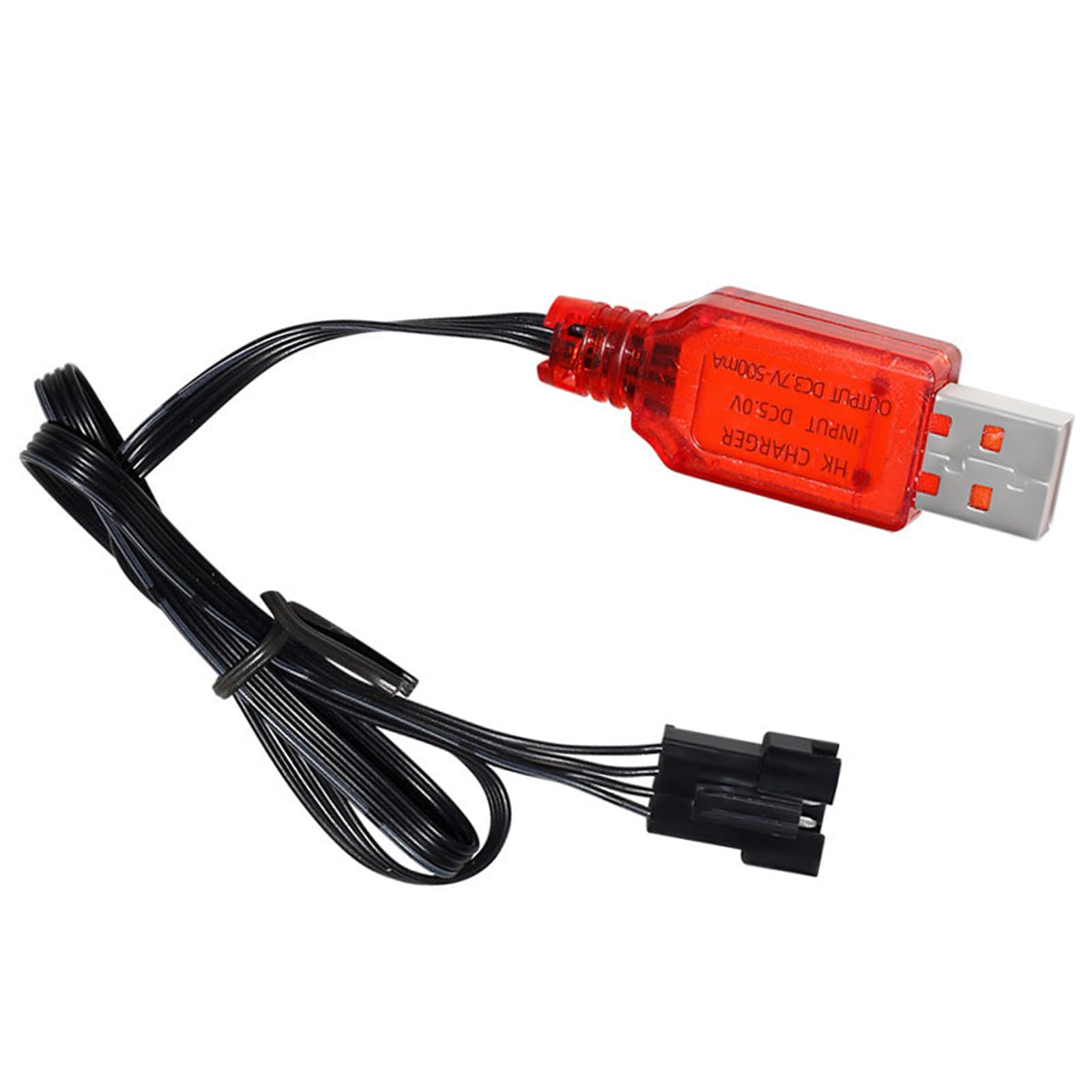 YIGZYCN High Speed 7.4V Lithium Battery Charging USB Charging Cable for RC Car with SM4P Reverse Insert Protection