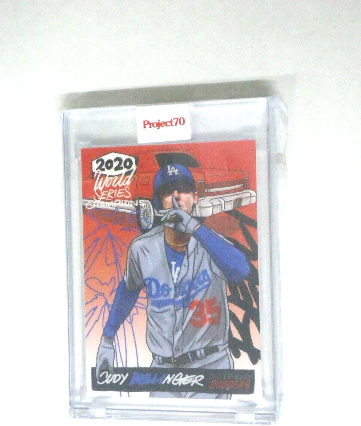 Cody Bellinger 2021 TOPPS PROJECT 70 Card #25 DODGERS - Slabbed Baseball Cards
