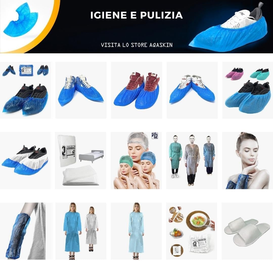 Kit [100+100 pz] Lenzuola + Federe Monouso in TNT, SCONTI QUANTITÀ, IMBUSTATE SINGOLARMENTE, Lenzuolo 140x240cm, Federa 60x80cm, Monouso, Usa e Getta.
