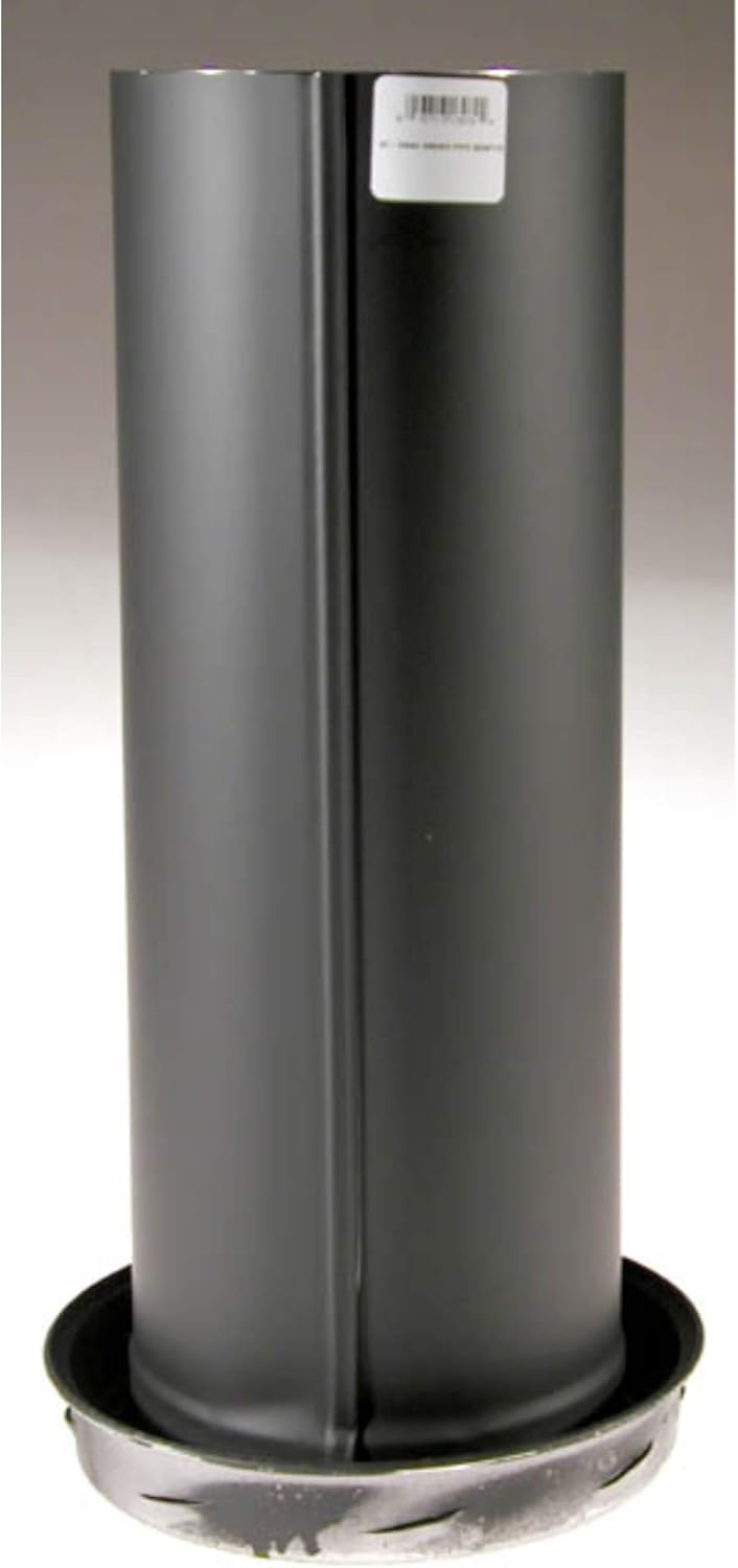 Selkirk Metalbestos 8T-DSAC Matte Dripless Smoke Pipe Apapter with Coup, 8-Inch