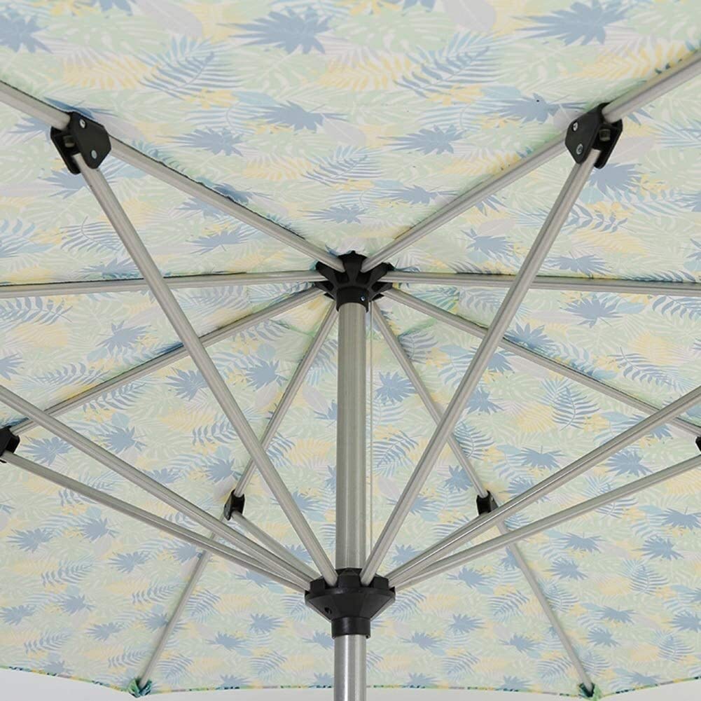 Parasols de marché décalés pour terrasse extérieure Parasols de Jardin extérieurs 9' Parasols Parasol de Plage de qualité supérieure côté Piscine, Parasol de Table de Jardin extérieur avec 8