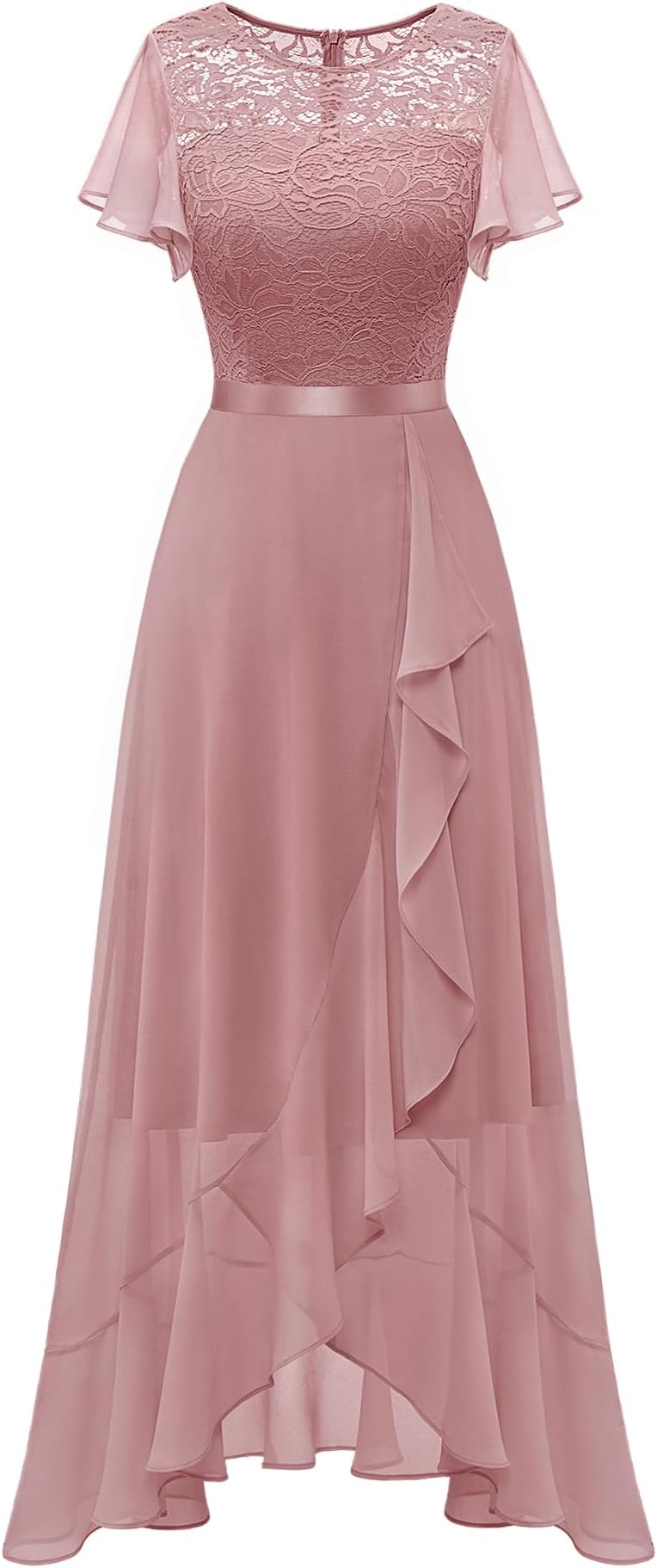Formal Dresses for Women 2026 Wedding Guest with Slit Cocktail Elegant Lace Long Prom Dress
