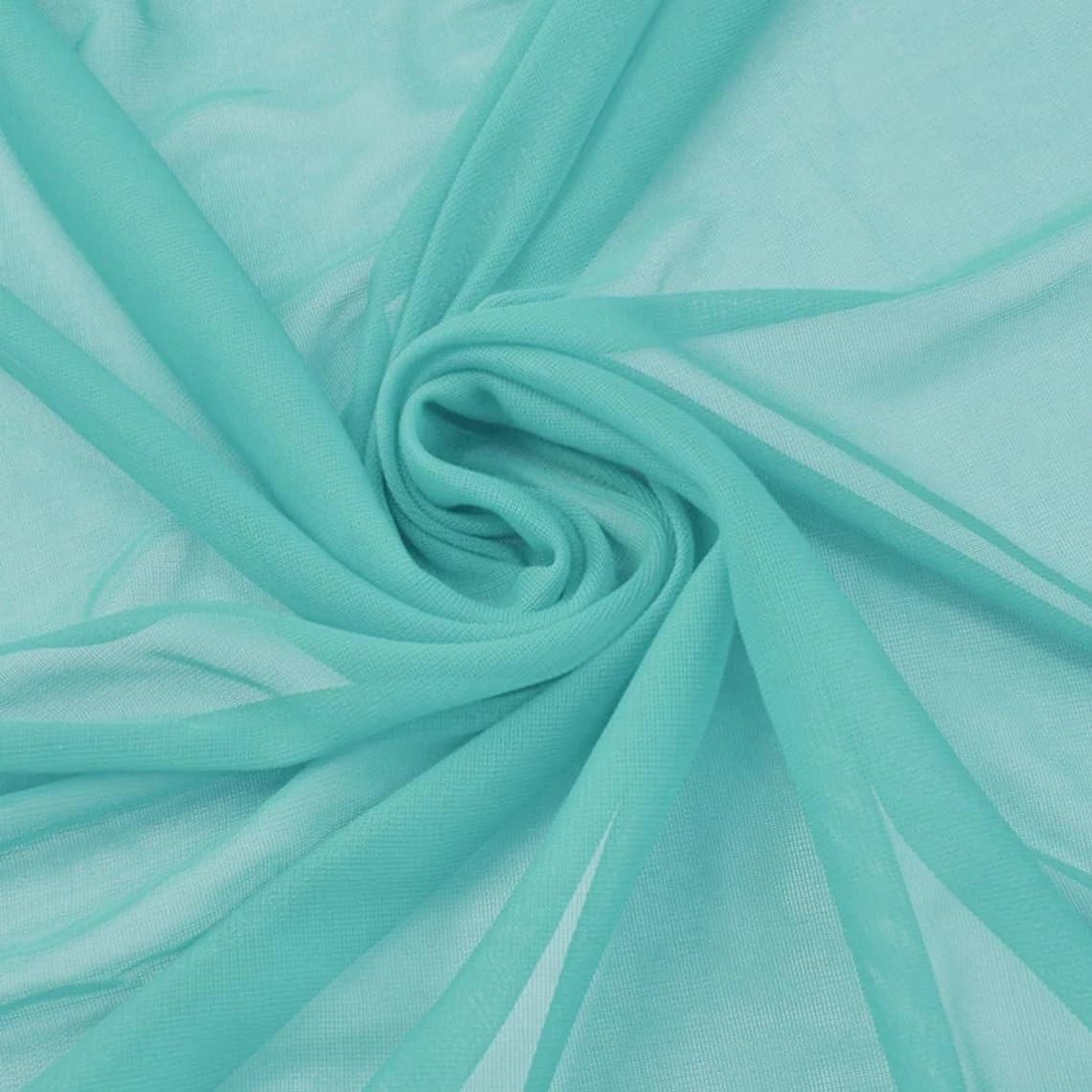 Solid Color Lightweight Chiffon Matte Jersey No Stretch Fabric for Sewing, Crafts, Wedding, Apparel Fabric, DIY Projects
