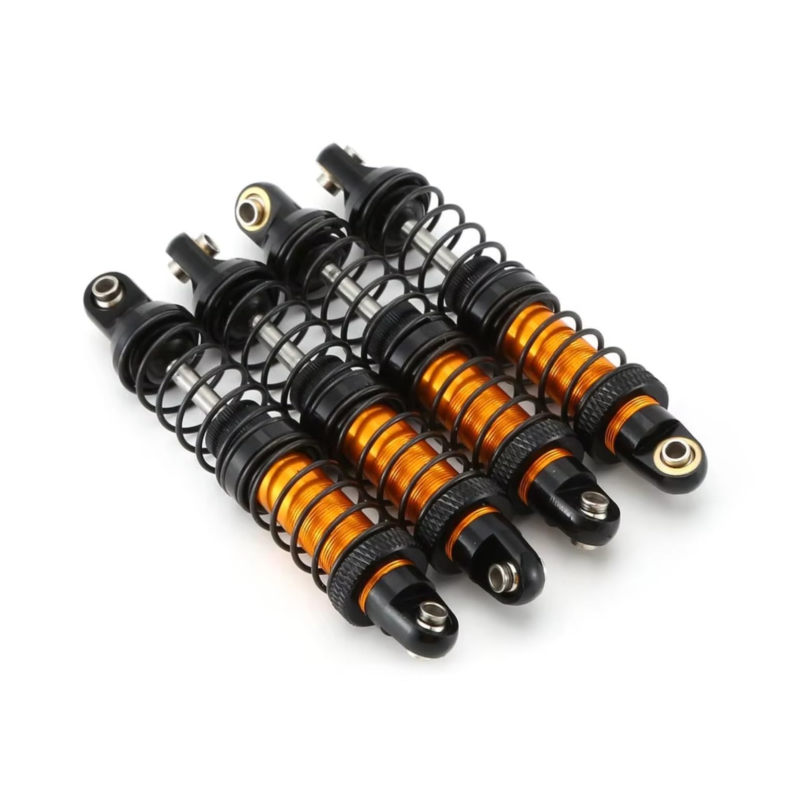 Compatible con Axial para SCX10 AXI03007 RBX10 D90 1/10 Piezas para Coche RC Crawler 4 Amortiguadores De 70 Mm 80 90 100 110 120 Amortiguadore