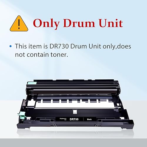 Miniatura 2 de myCartridge Unidad de tambor compatible DR730 de repuesto para Brother DR-730 DR730 DR 730 a compatible con impresora MFC-L2710DW MFC-L2750DW