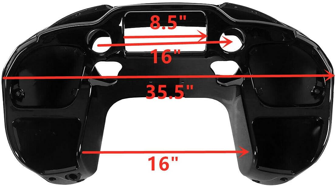 TCMT Inner Outer Fairings Instrument Housing Air Duct Glove Box Speaker Boxes Glove Box Doors Speaker Grilles Fit For Harley 2015-2025 Road Glide Special FLTRXS 2018-2022 CVO Road Glide FLTRXSE