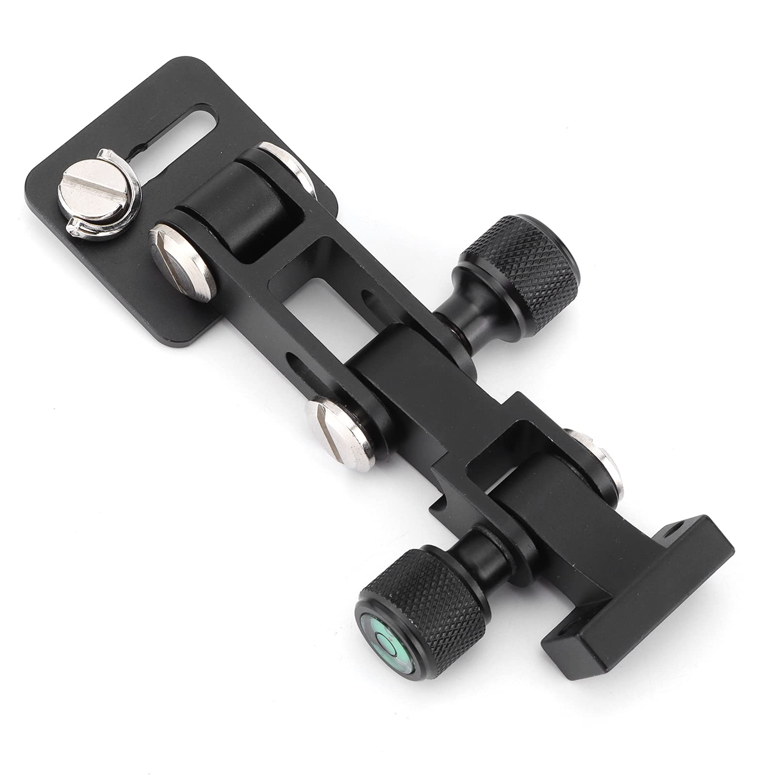 Piastra A Sgancio Rapido Per Teleobiettivi - Supporto In Alluminio Per Fotocamere Con Livella Integrata
