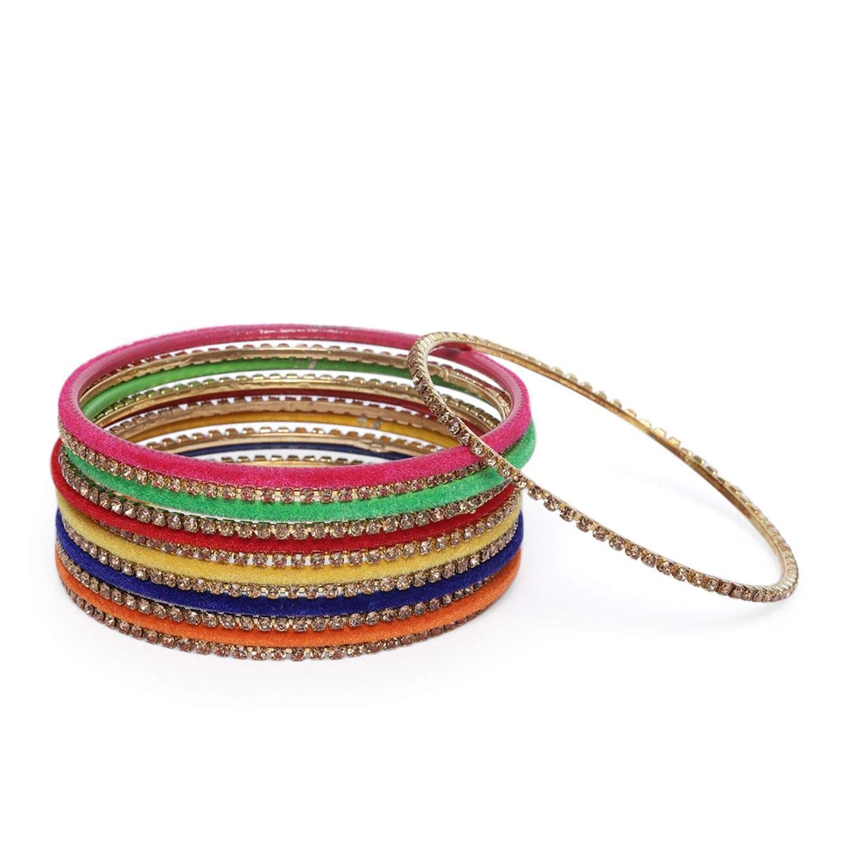 See full amazon price history chart for ACCESSHER jewellery multicolor colorful silk thread bangles set for navratri for women and girls (Size-2.8) | Navratri Jewellery | ACCESSHER jewellery multicolor colorful silk thread bangles set for navratri for women and girls (Size-2.8) | Navratri Jewellery | (B08KZTXQZJ) Amazon Price History, Amazon Price Tracker