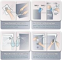 Vista 6 de Película autoadhesiva BDF PRBR para ventanas de calidad superior, ofrece control de temperatura y privacidad durante el día, color bronce