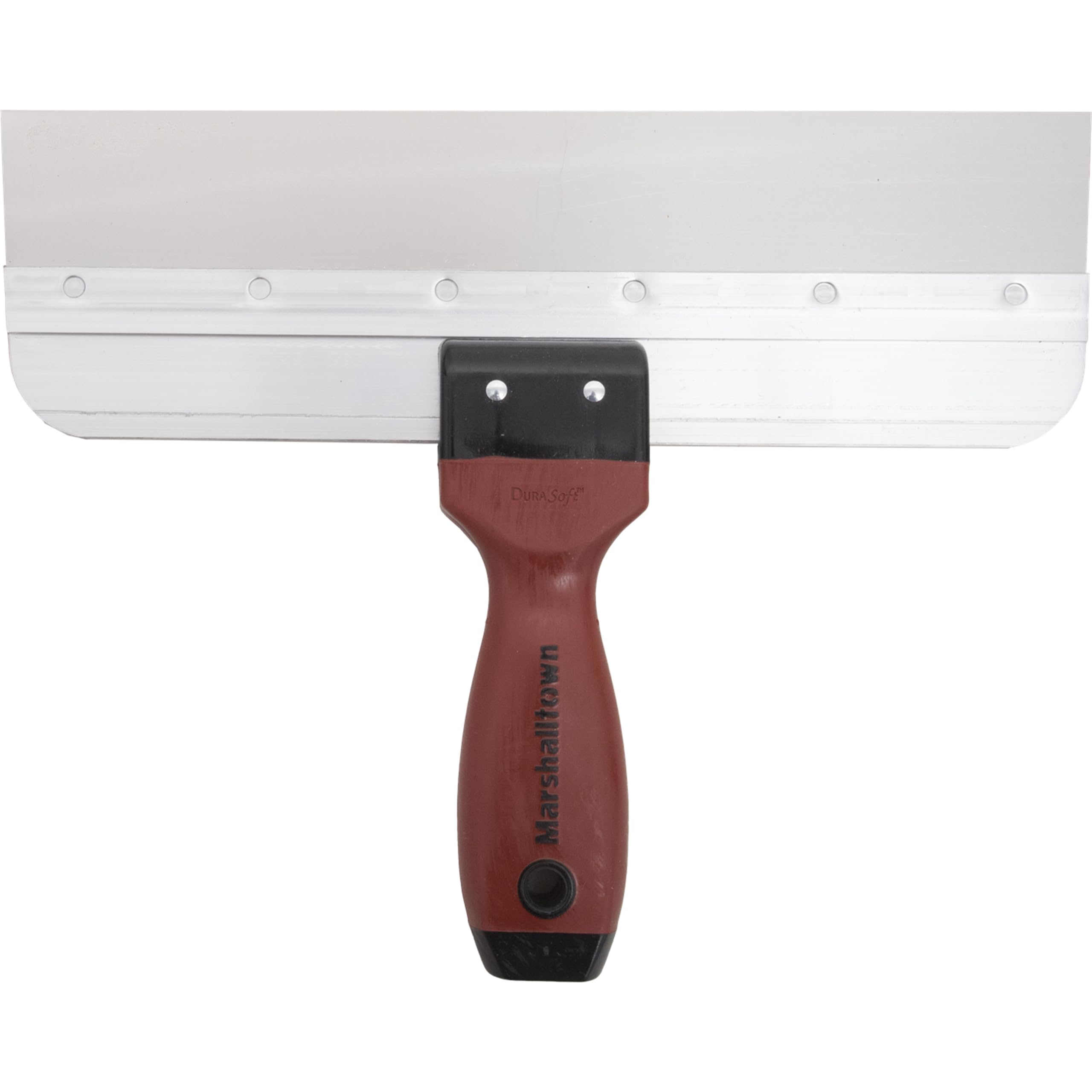 Espátula de superficie estrecha de Marshalltown con mango DuraSoft de acero inoxidable, herramienta para yeseros y pintores, tamaño de la espátula: 305x57 mm