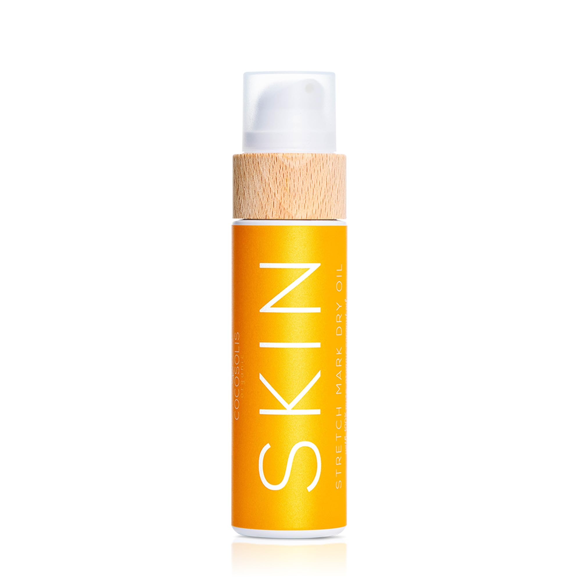 COCOSOLIS SKIN Stretch Mark Dry Oil Organic Oil for Correction & Prevention of Stretch Marks & Scars | For Pregnancy & During Rapid Change in Weight | Rebuilds Skin`s Collagen