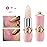 BestLand 3 Pcs/Set Flower Jelly Lipstick Set Temperature Change Moisturizer Long Lasting Nutritious Glossy Shine Lip Balm Magic Gold Crystal PH Color Change Lip Gloss for Women