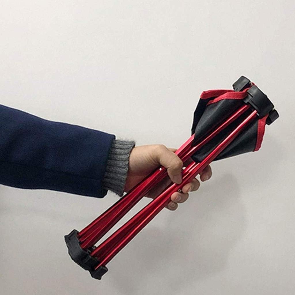 Mini Portable Folding Stool,Small Folding Camping Stool,Outdoor Folding Chair,Camp Stool,Fishing Stool,Red