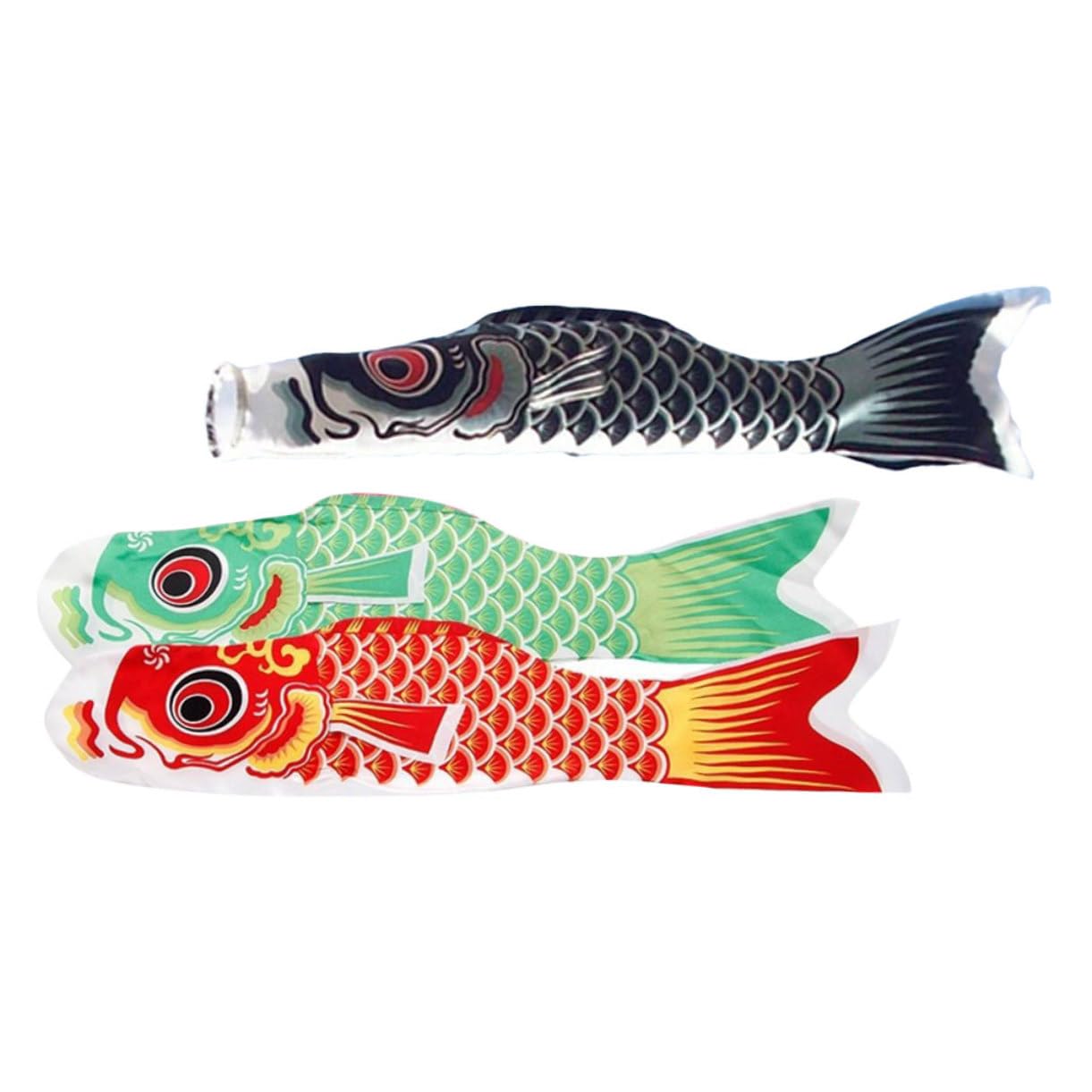 Drapeaux koinobori poisson carpe décoration extérieure durable pour jardin