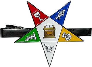 OES Order of Eastern Star sash clip (Clips from R to L)