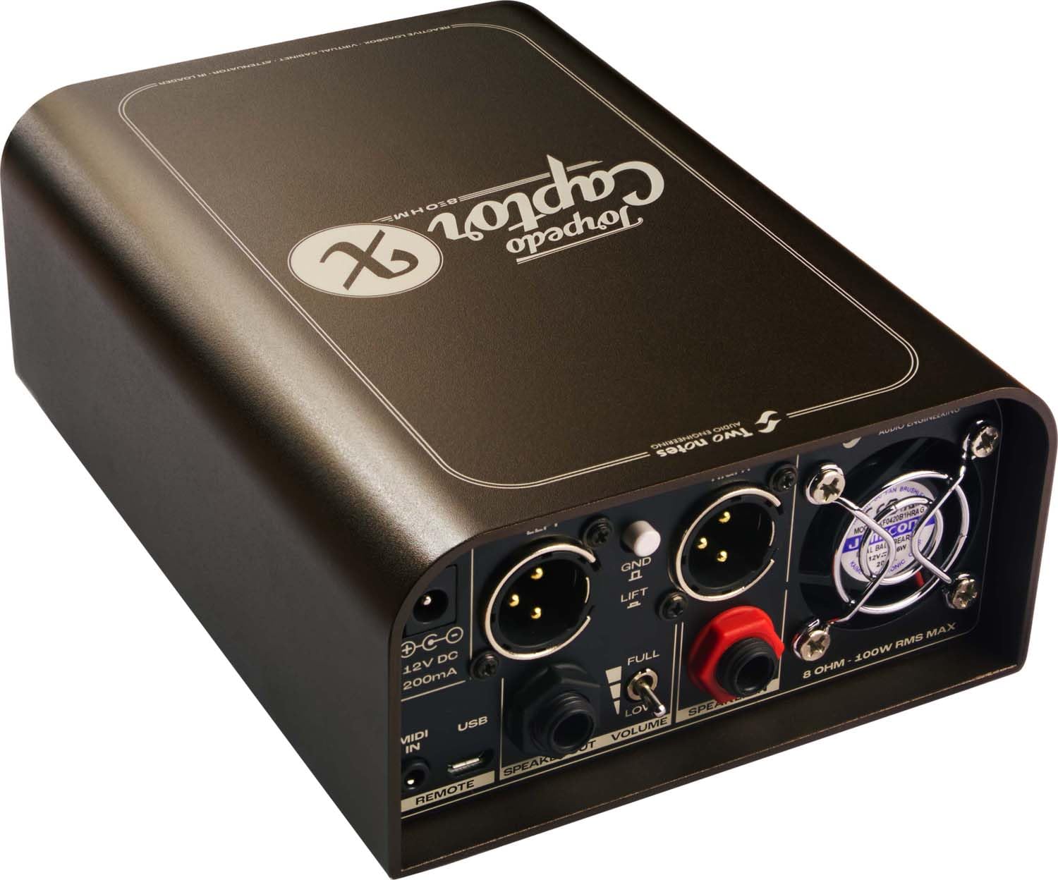 【美品】Two Notes Torpedo Live デジタルロードボックス Amazon.com: Two Notes Torpedo Captor X Reactive Loadbox DI