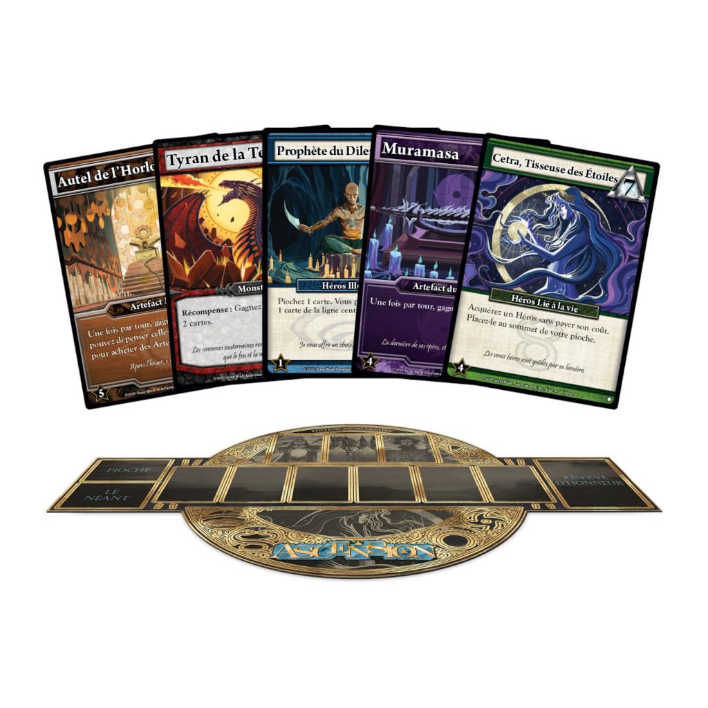 IELLO Aufstieg – Jubiläumsausgabe | legendäres Deckbuilding-Spiel | 1 bis 4 Spieler | ab 10 Jahren | Exklusiver Inhalt | Sammlerversion des berühmten Kartenspiels