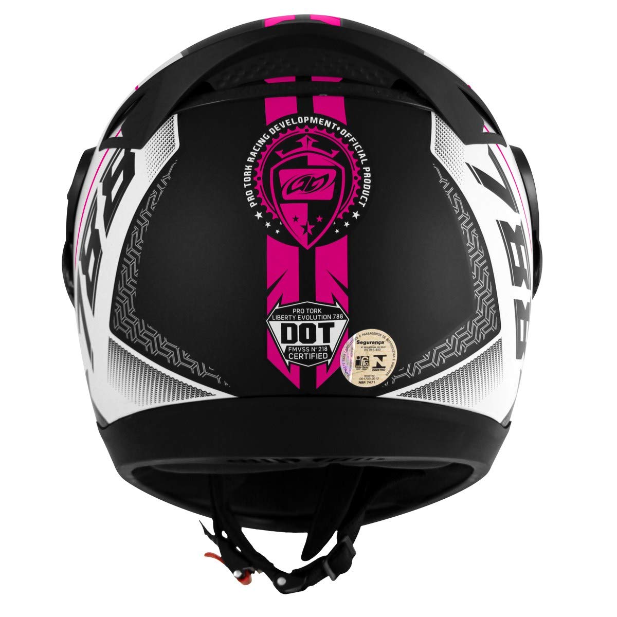 しゃぷろ CAPACETE FECHADO PRO TORK EVOLUTION 788 G6 PRO SERIES ROSA