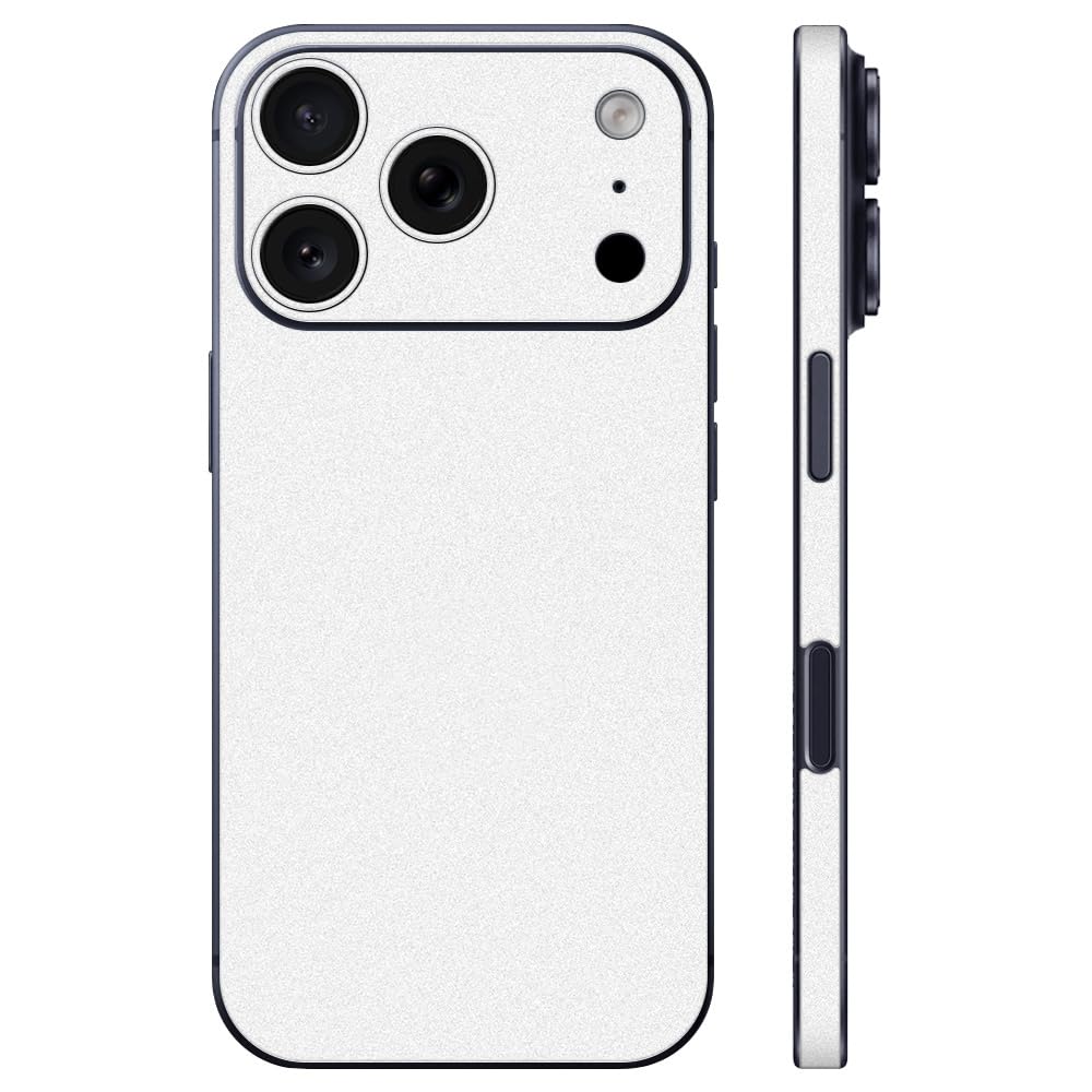 Amazon | wraplus スキンシール iPhone17 Pro Max 対応 [ホワイト