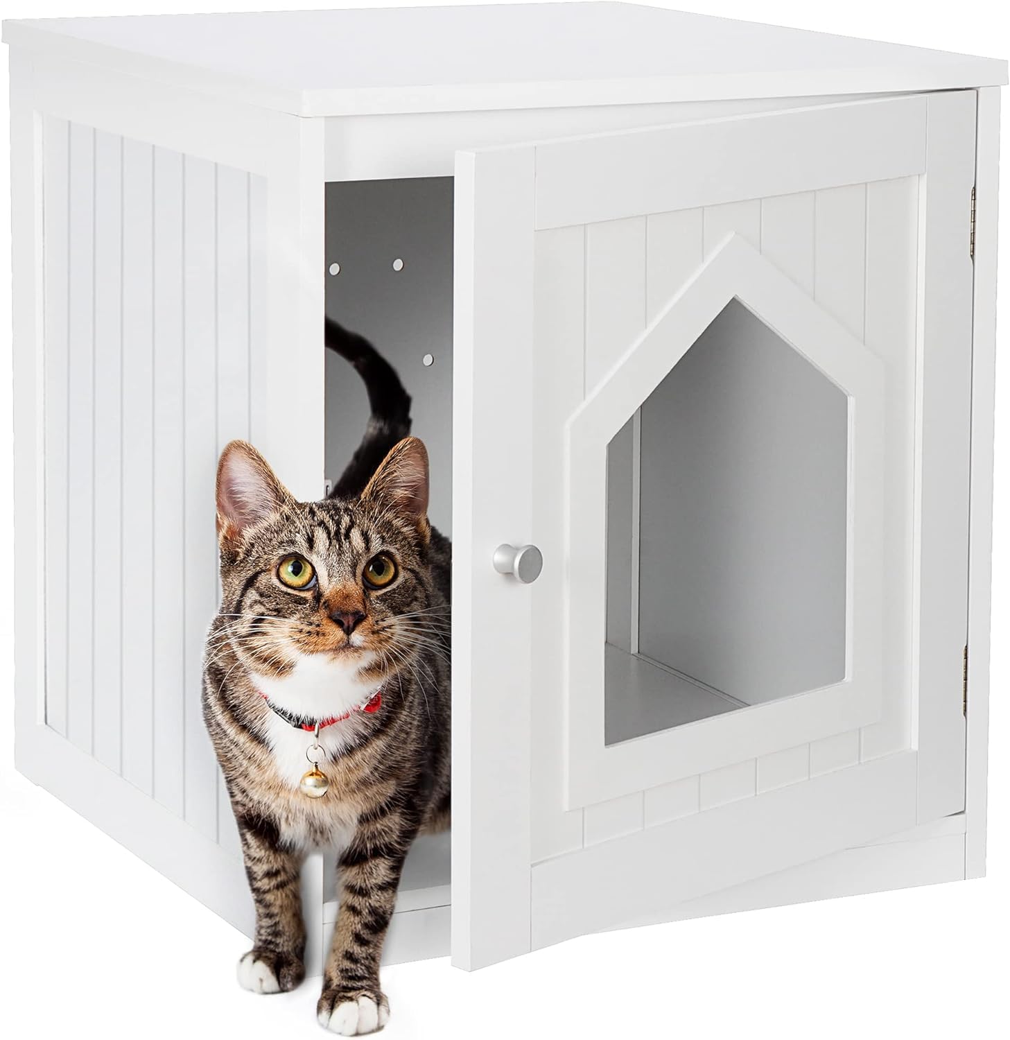 Mueble Arenero Gatos Hzuaneri Caja De Arena Para Gatos, Muebles