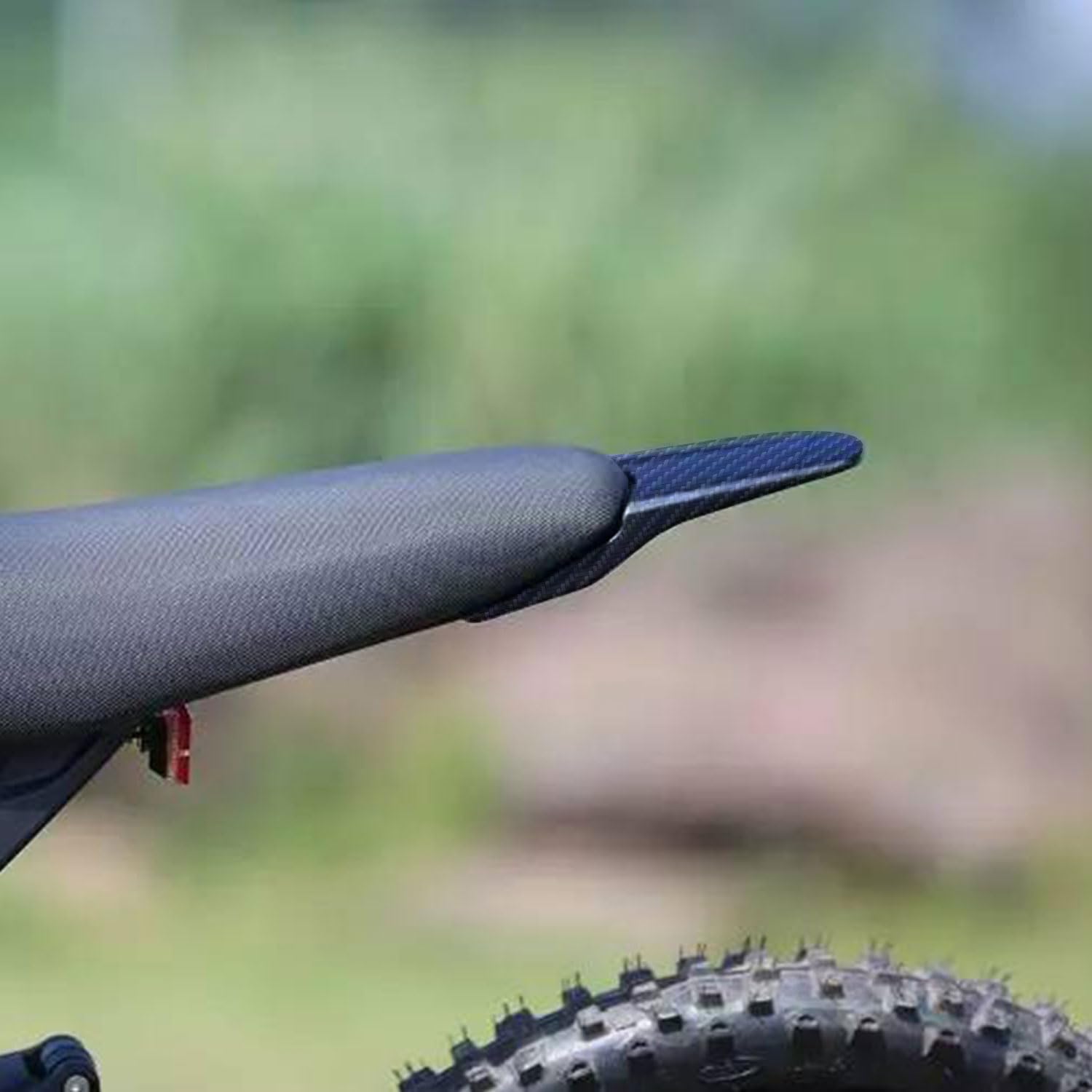 JFG RACING Sur Ron Rear Fender,Motorcycle Rear Fender Mudguard Plastic for Surron Sur Ron Light Bee X/S Segway X260 X160 Electric Dirt Bike EBike Imitation Carbon Fiber