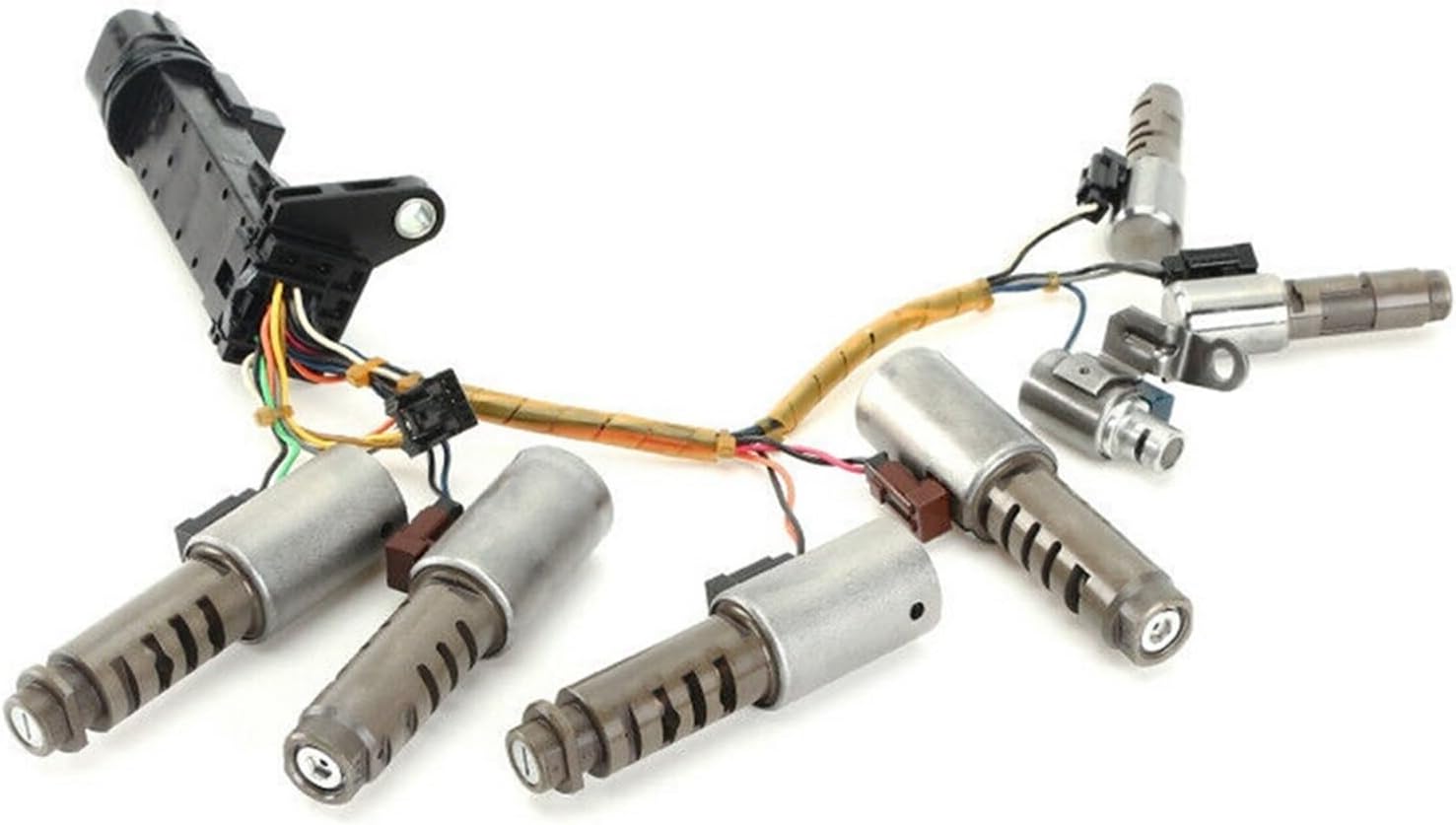 U660E U660 Transmission Valve Body Solenoid Kit Compatible With Toyota Camry Aurion Avalon Highlander RAV4 Lexus ES350 RX350 2007-Up