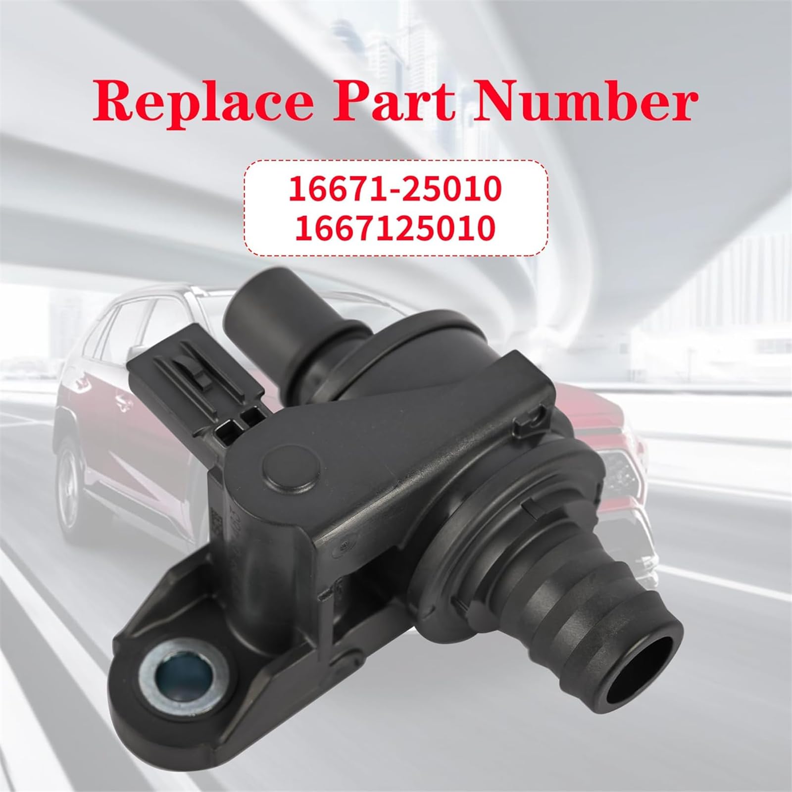 16671-25010 1667125010 16671 25010 Valvole Controllo ' Acqua Raffreddamento Valvole Controllo Ricambio Parte Automatica Installazione Facile Soluzione per surriscaldamento del Motore