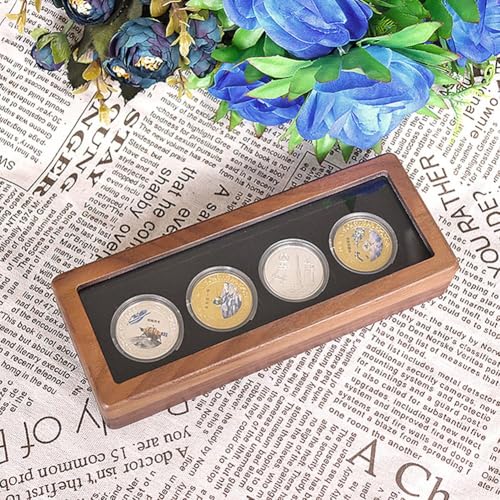 Caja de nogal para monedas evite el deterioro con este estuche de madera protector definitivo 5