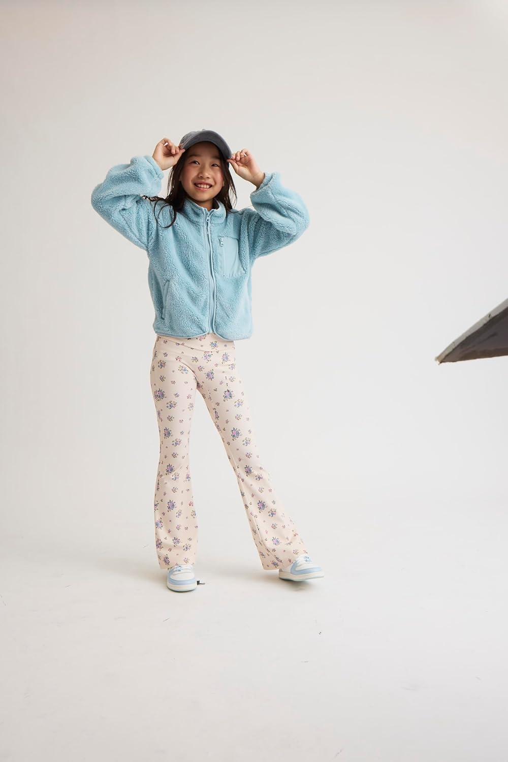 The Children's Place girls Long Sleeve Sherpa Fleece Full Zip Jacket - Image 2