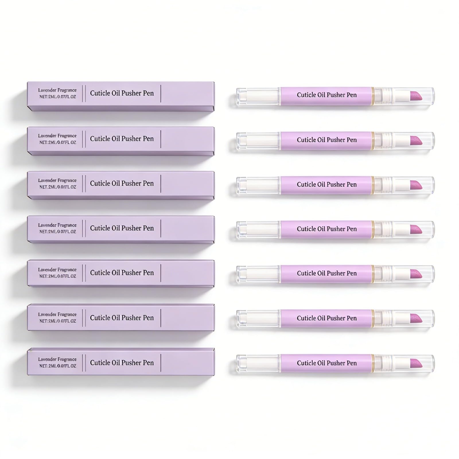 Nagelhautschieber-Stift 2-in-1, Nagelhautentferner, Nagelhautentferner, Nagelhautentferner, mit Keramikspitze für trockene und rissige Nägel