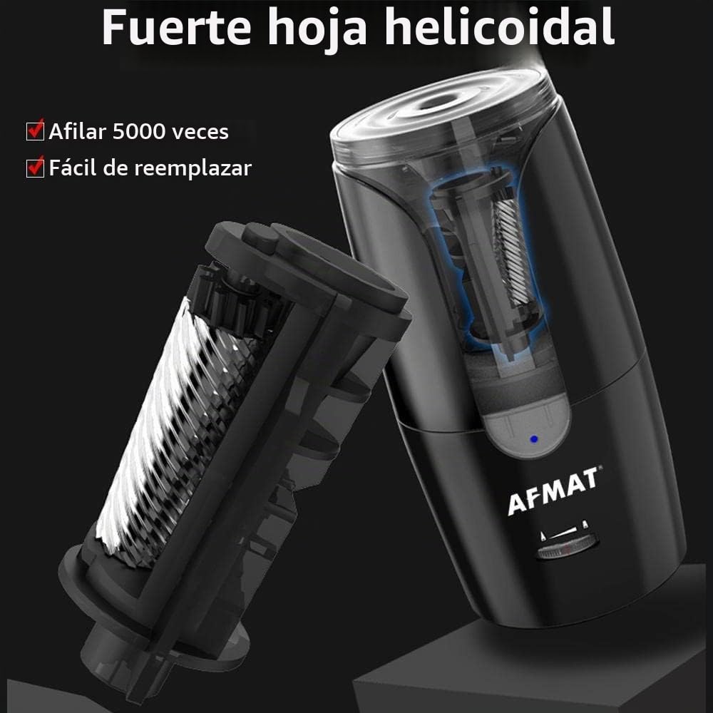 Tamaño de rayo eléctrico de punta larga, recargable con contenedor, 8-17 mm, apagado automático, para lápices de colores de carboncillo φ6-12 mm