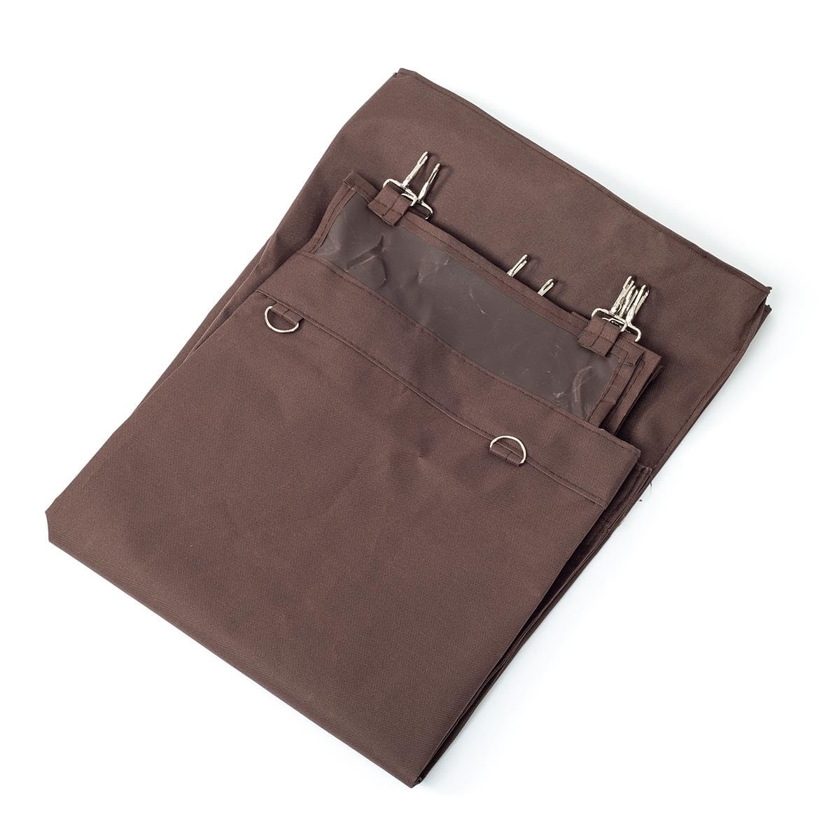 Allpax Housekeeping Wagen aus Metall 142 x 46 x 112 cm 4 Etagen inkl. 2 Wäschesäcke Reinigungswagen