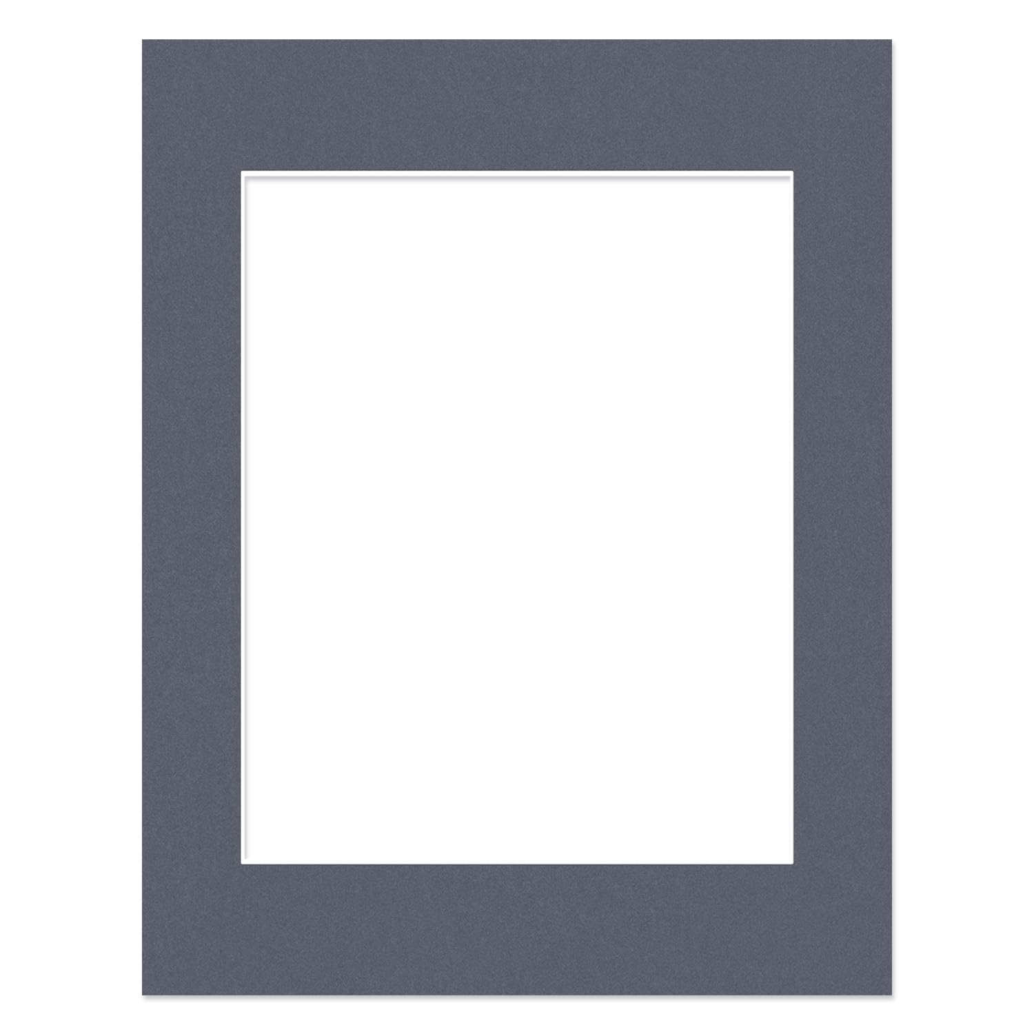 Alison Kingsgate 14x11" Charcoal Grey Picture Mount for 10x8" Aperture — image 1