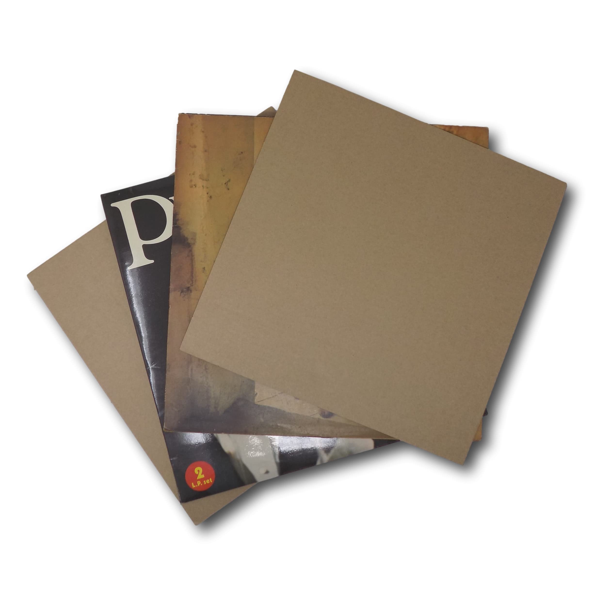 EPOSGEAR Strong Stiffeners for use with 12" LP Vinyl Record Mailers - Add Extra Cushioning and Protection Against Bends During Postage (400)