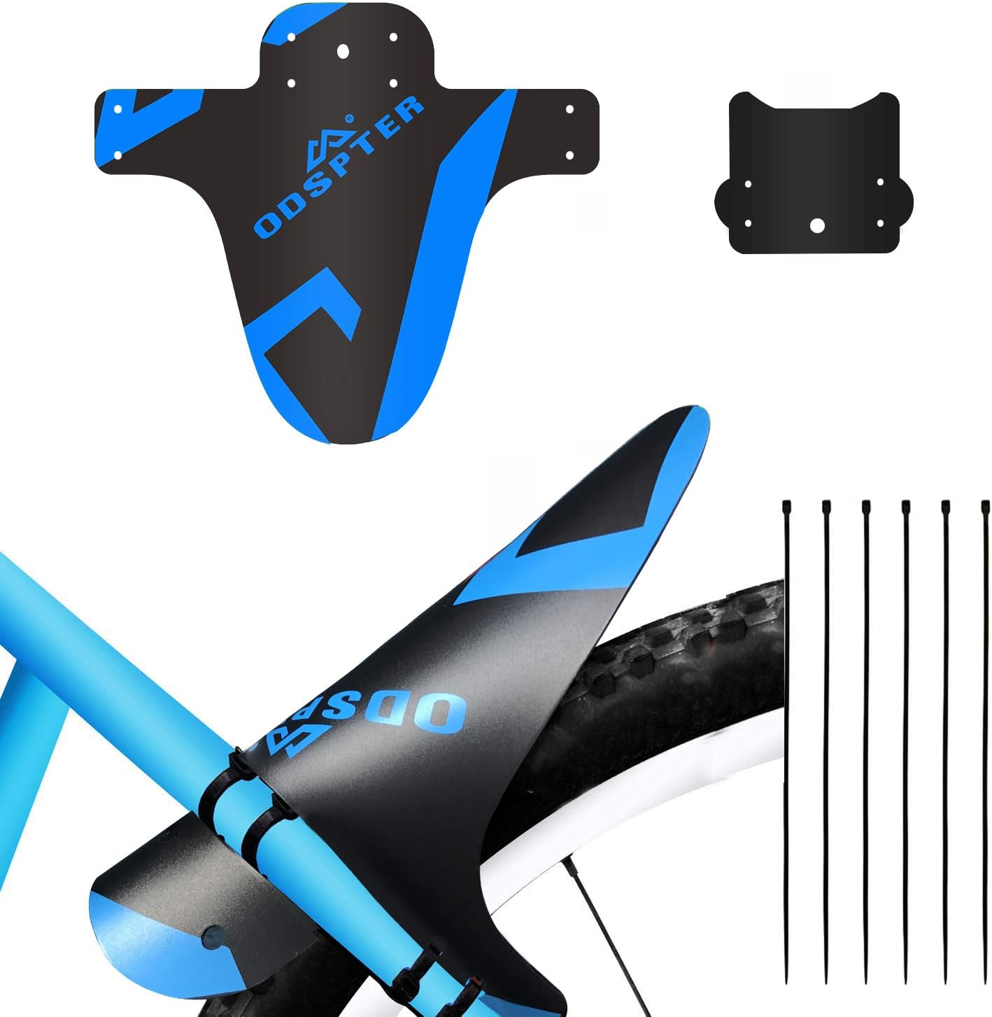Bike Fender MTB Mud guards, Compatible Front Fender Bicycle Rear Mudguards for Mountain Bikes 16'' 20'' 24'' 26'' 27'' 27.5'' 28'' 29''inch Bicycle Cycling