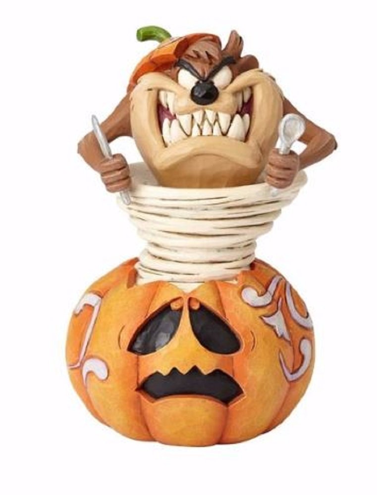 Amazon.com: Enesco, Looney Tunes by Jim Shore Halloween Taz : Toys