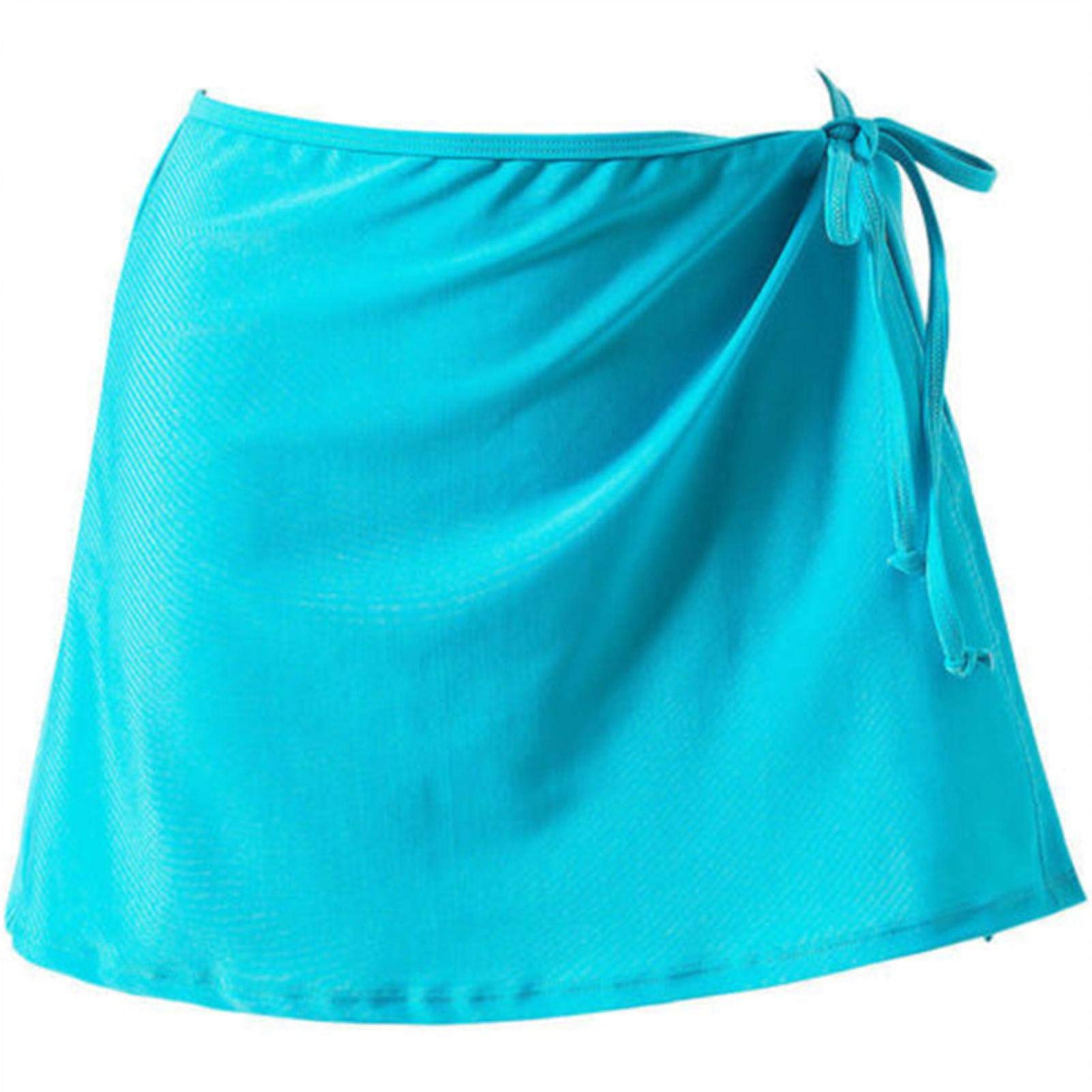MOVKZACV Pareos cortos para mujer, pareos de playa, envoltura de bikini, de gasa, para trajes de baño, falda de verano para mujer