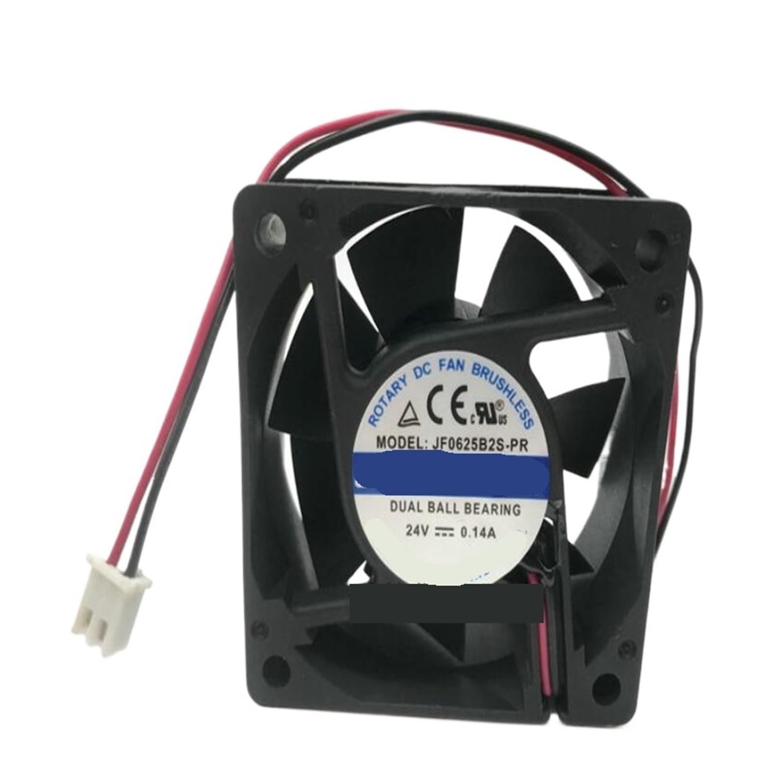 TPKMVGAP JF0625B2S-PR 24V 0.14A 6CM 6025 two-wire inverter cooling fan