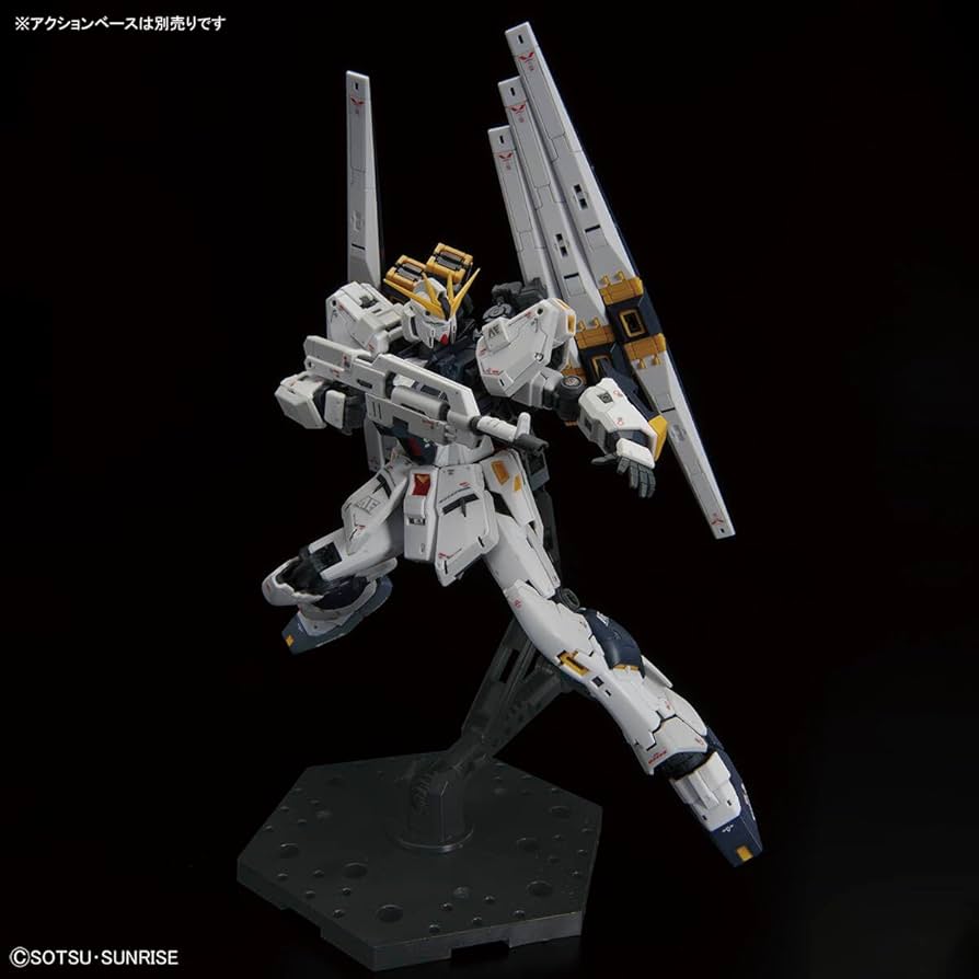 Amazon | 【RG】 1/144 ν (ダブル・フィン・ファンネル装備型) 機動