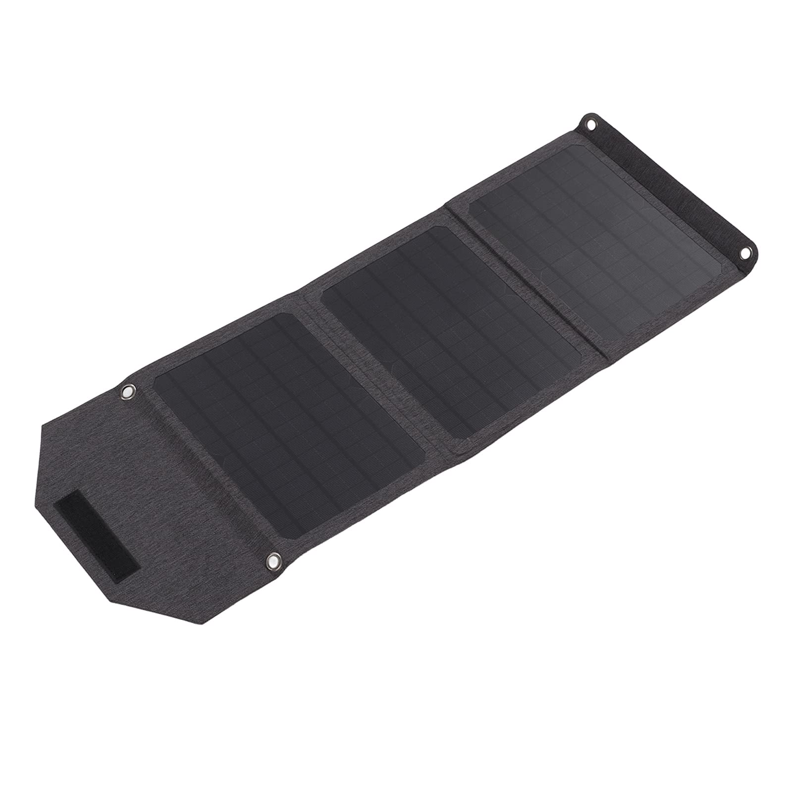 Cargador de Batería Solar, Cargador Solar de Mantenedor de Batería de Panel Plegable de 18W con Móviles, Tabletas, Cámaras, GPS y Más para Campistas, Excursionistas y Viajeros