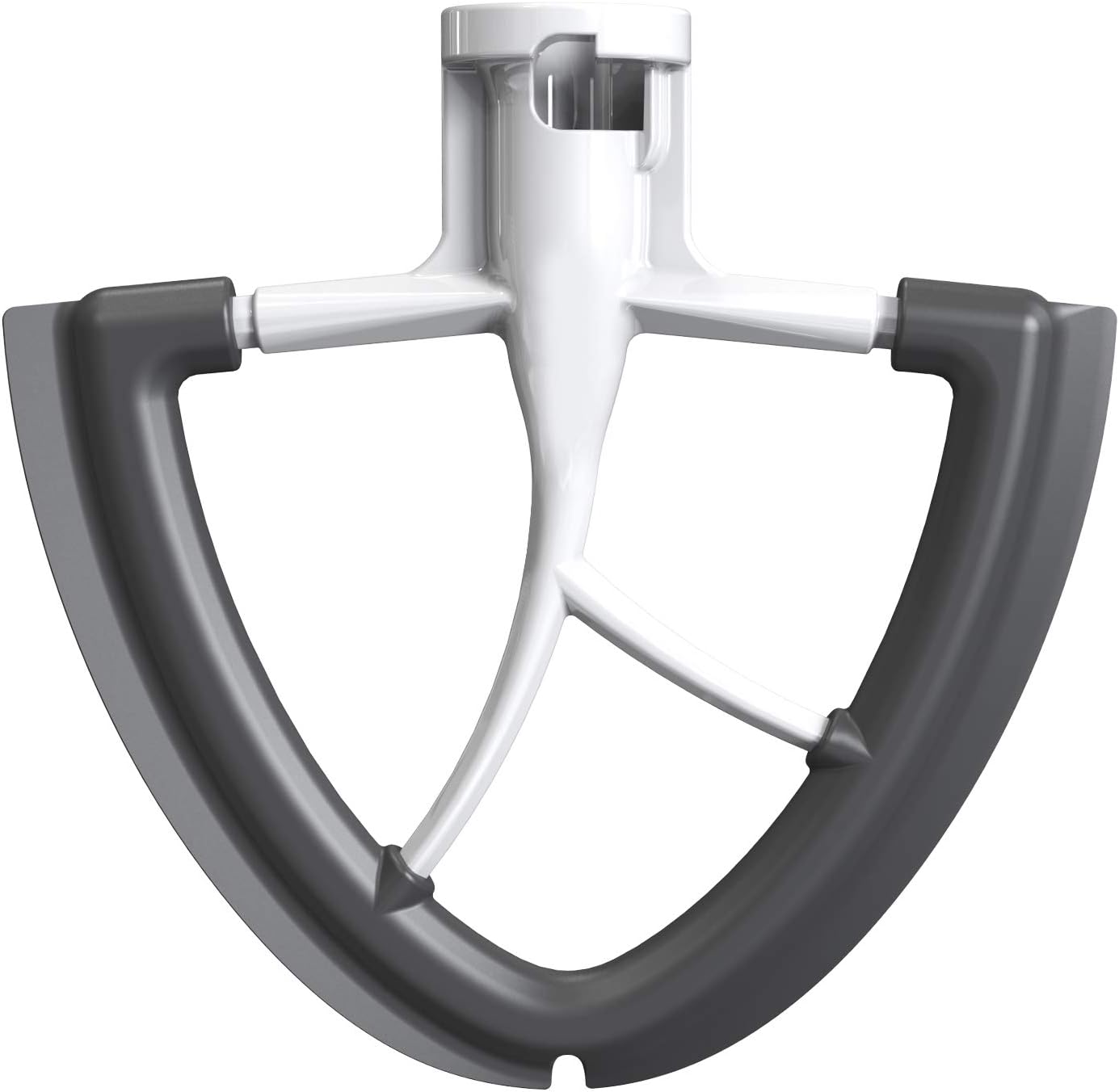 Flex Edge Beater for KitchenAid Mixer, 4.5-5 Quart for KitchenAid Mixer Attachments, Fits Tilt-Head for Kitchen Aid Paddle with Scraper for Kitchen Aid Accessories and Attachments by HOZODO