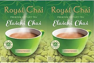Royal Chai Elaichi Premium Instant Indian Tea Sweetened (Pack of 2)
