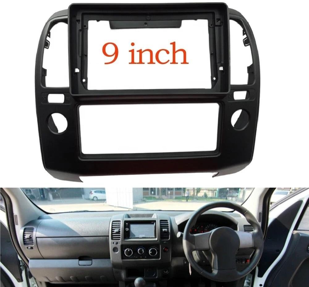 Cadre de façade d'autoradio Adaptateur De Cadre De Voiture Fascia Pour Nissan Pour Navara 2006-2012 Pour Navara D40 Android Radio Dask Kit Fascias Cadre Façade | Frame cord