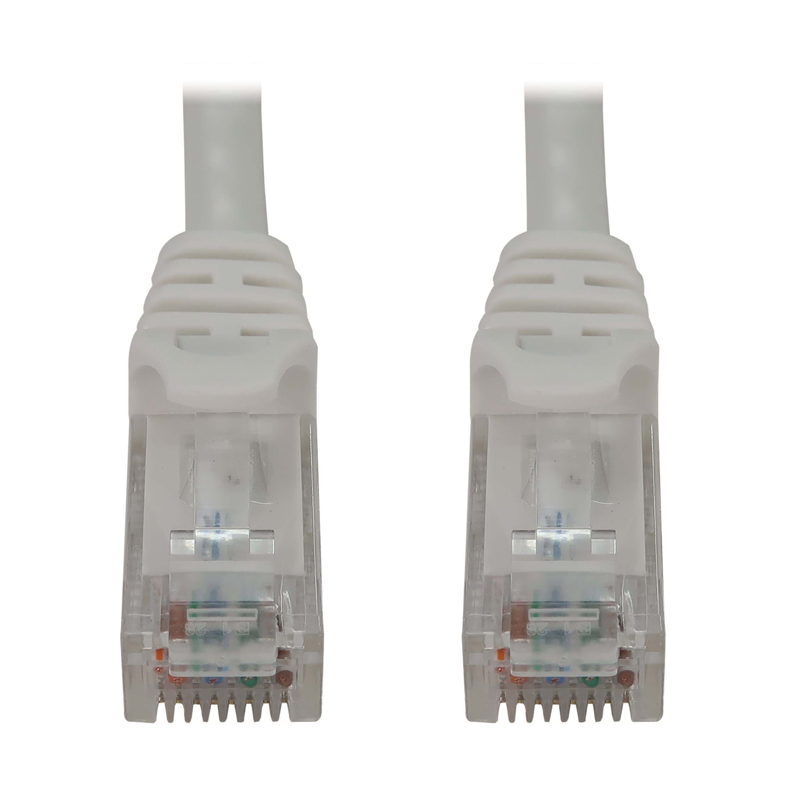 Tripp Lite Cat6a 10G Ethernet Cable, Snagless Molded UTP Network Patch Cable (RJ45 M/M), White, 1 Foot / 0.3 Meters, Manufacturer's Warranty (N261-001