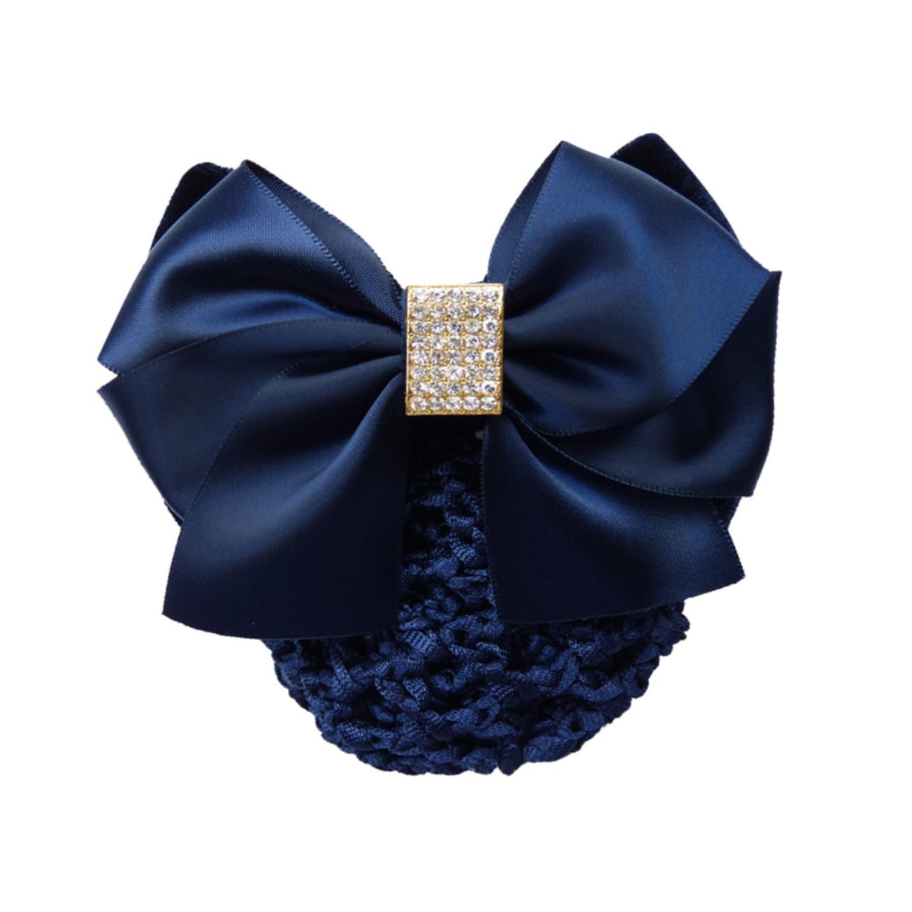 FRCOLOR 3 Set Di Fermagli Per Elastici Per Chignon Pronti Per L'ufficio Alla Moda Con Rete Per Forcine Per Appuntamenti in Pizzo 3 Pezzi*3